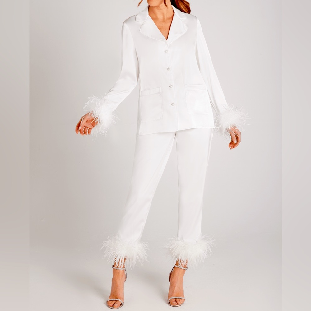 Nadine Merabi DARCIE WHITE PAJAMAS